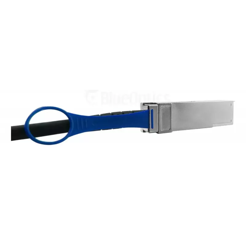 DAC kabelis BlueOptics QSFP-200G-C3M-BL 3m QSFP56 juodas