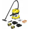 Šlapio ir sauso valymo dulkių siurblys Kärcher WD 4-18 S Dual Battery Set V-20/22