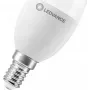 LED lemputė Ledvance 4.9W (atitinka 40W) E14 B35 470 lm 2700K pritemdoma matinė žvakė