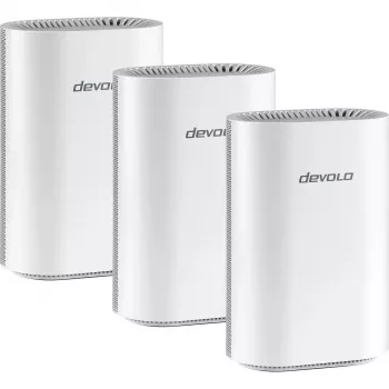 „Mesh“ Wi‑Fi sistema Devolo BE6500 WiFi 7 3 vnt. (balta) — 3× BE6500