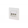 Lizdas RJ-45 BTR NETCOM 1309131002-E baltas
