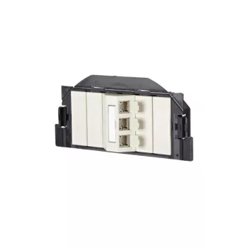 Kištukinis lizdas RJ-45 Metz Connect 1309300301-E Tinklo kabelis Cat 6a Baltas