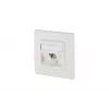 Kištukinis RJ-45 lizdas BTR NETCOM 130B12D11002-E Baltas