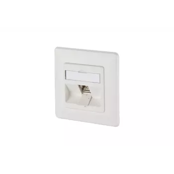 Kištukinis RJ-45 lizdas BTR NETCOM 130B12D11002-E Baltas