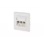 RJ-45 kištukinis lizdas BTR NETCOM 130B12D31002-E Baltas