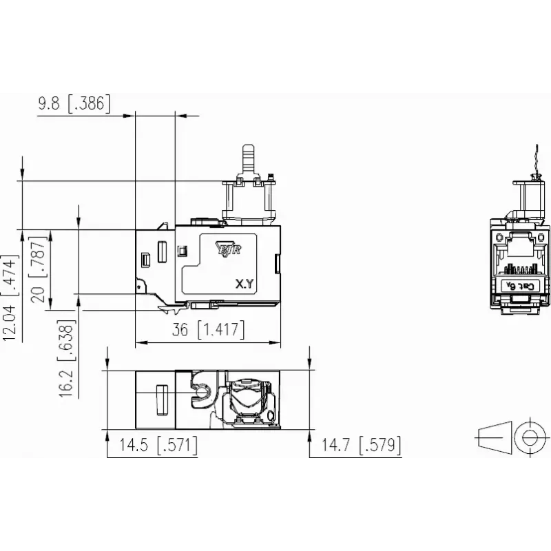 Jungtis METZ CONNECT 130B23-E