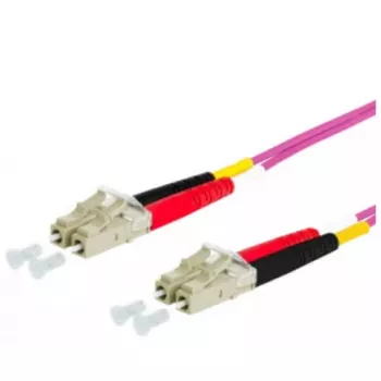 Šviesolaidinis kabelis METZ CONNECT 151S1JOJO30E 3 m LCD Violet