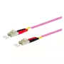 Skaidulinis optinis kabelis METZ CONNECT 151S1JOJO50E 5 m LC violetinis