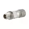 Metalinis M12 kištukinis jungtis METZ CONNECT MNF881A315-0001