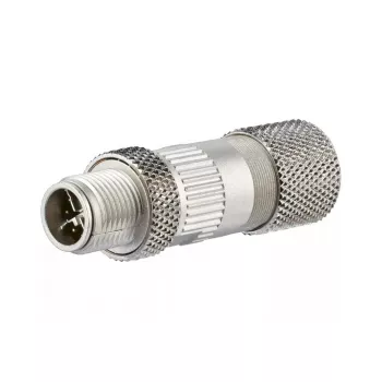Metalinis M12 kištukinis jungtis METZ CONNECT MNF881A315-0001