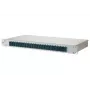 Patch panel 1U BTR METZ CONNECT 150255BA24-E su SC jungtimis, montuojamas į stovą 482,6×44,5×242,5 mm