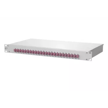 Patch panel METZ CONNECT 1502577524-E LC 1U pilkas