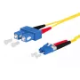 Šviesolaidinis kabelis MetzConnect 151P1EOJOA5E 15 m I-V(ZN) H G.657.A2 SC į LC Geltonas