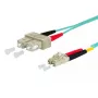 Šviesolaidinis kabelis METZ CONNECT 151J1EOJOB0E SC LC I-V(ZN) H 20 m Aqua