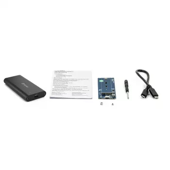 SSD korpusas Fantec NVMe31 Black M.2