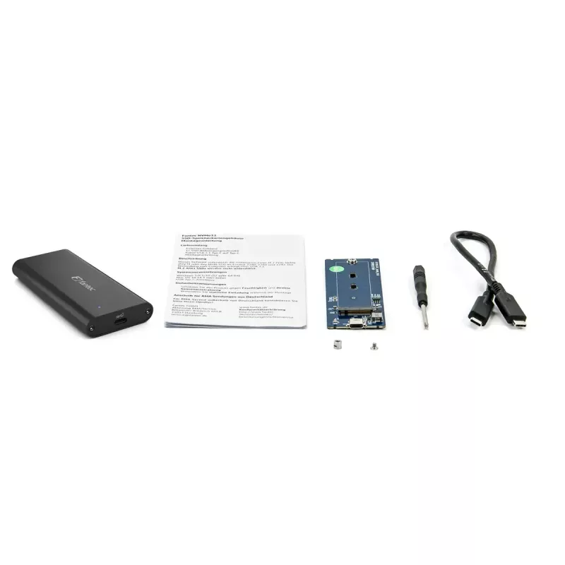 SSD korpusas Fantec NVMe31 Black M.2