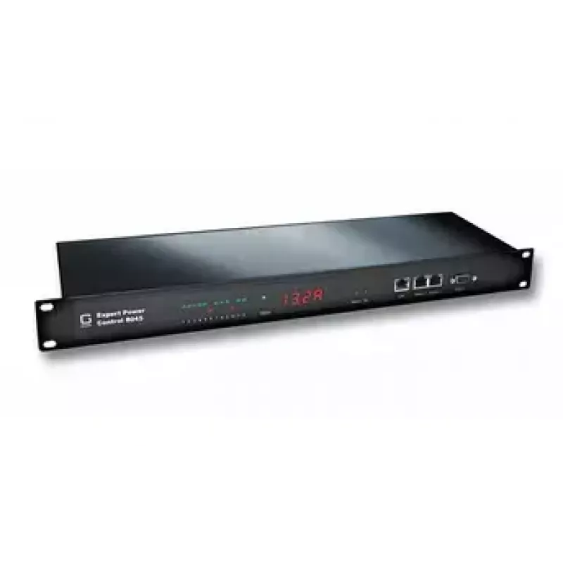Güde 8045-1 12 AC lizdų 1U juodas PDU su perjungimu ir matavimu