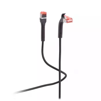 Tinklo kabelis Flexline FL31-29075 – Cat6a U/FTP (STP), 10 m, RJ-45 – RJ-45, juodas