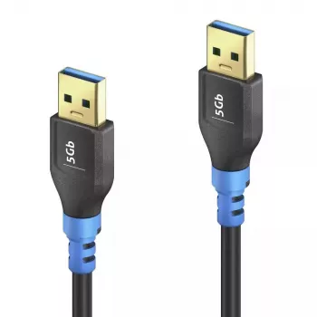 USB laidas PureLink FI-U310-010 1 m USB 3.2 Gen 1 juodas mėlynas
