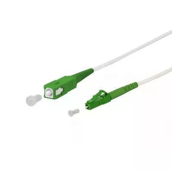 Skaidulinis optinis kabelis METZ CONNECT 151P7EAJAA5E SC LC I-V(ZN) H 15 m Baltas