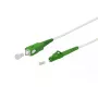 Skaidulinis optinis kabelis METZ CONNECT 151P7EAJAA5E SC LC I-V(ZN) H 15 m Baltas