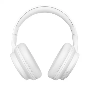 Ausinės 4smarts SkyBuds Wave – laidinės ir belaidės, Bluetooth, USB-C, apgaubiančios, galvos lankas, 20–20000 Hz, 0,3 m laidas, balta