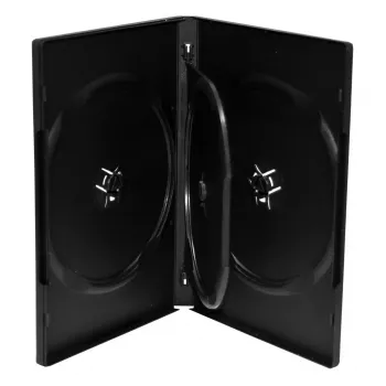 DVD dėklas MediaRange BOX35-3 juodas 3 diskai