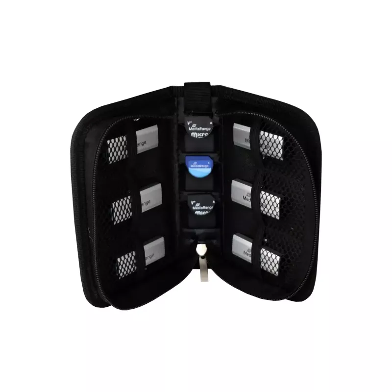 MediaRange BOX98 dėklas-aplankas 6 USB laikmenoms ir 3 SD kortelėms