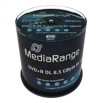 DVD+R DL MediaRange MR470 8.5 GB 100 vnt.