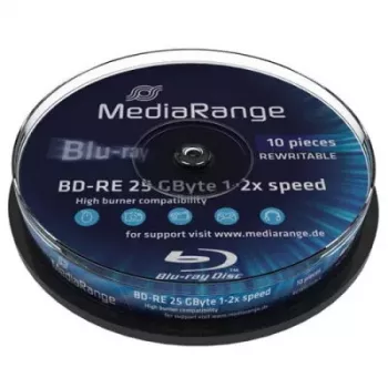 BD-RE laikmena MediaRange MR501 25 GB 10 vnt.
