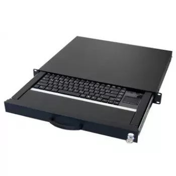 AIXCASE AIX-19K1UKDETP-B klaviatūra, USB/PS2, QWERTZ vokiškas išdėstymas, juoda