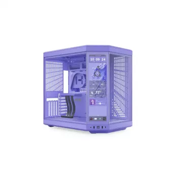 HYTE Y70 Touch Display Upgrade Taro Milk 14.9 colio jutiklinis ekranas violetinis