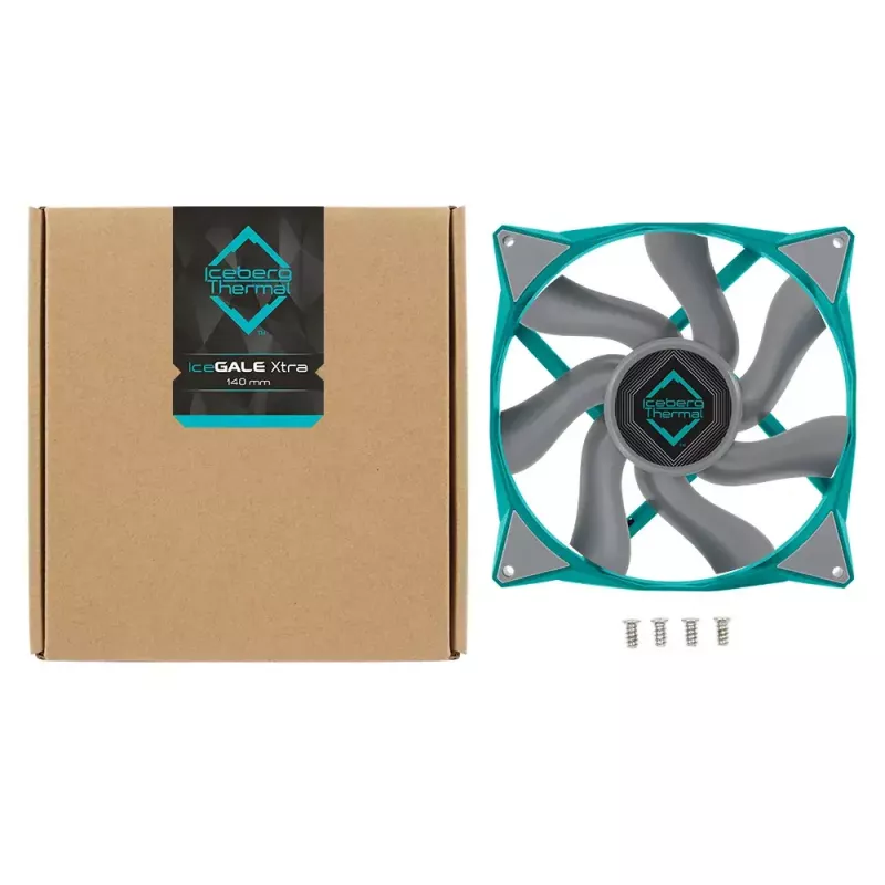 Ventiliatorius Iceberg Thermal IceGALE Xtra 14 cm Teal