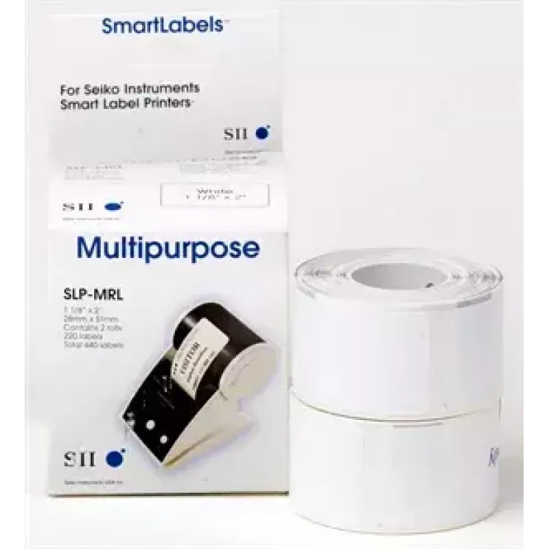 Termoetikečių rulonas Seiko Instruments SLP-MRL baltas 42100617