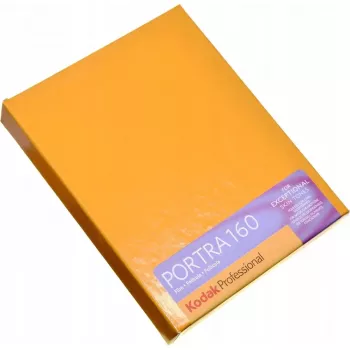 Kodak Portra 160 4x5 (10 lapų) – Spalvota negatyvinė portretinė juosta ISO 160