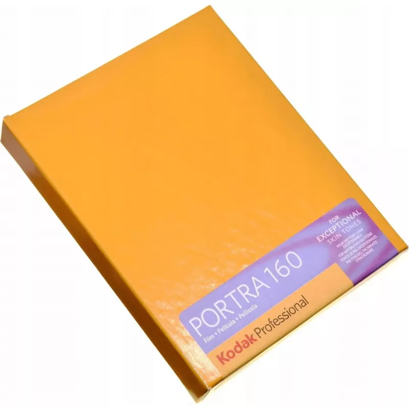 Kodak Portra 160 4x5 (10 lapų) – Spalvota negatyvinė portretinė juosta ISO 160