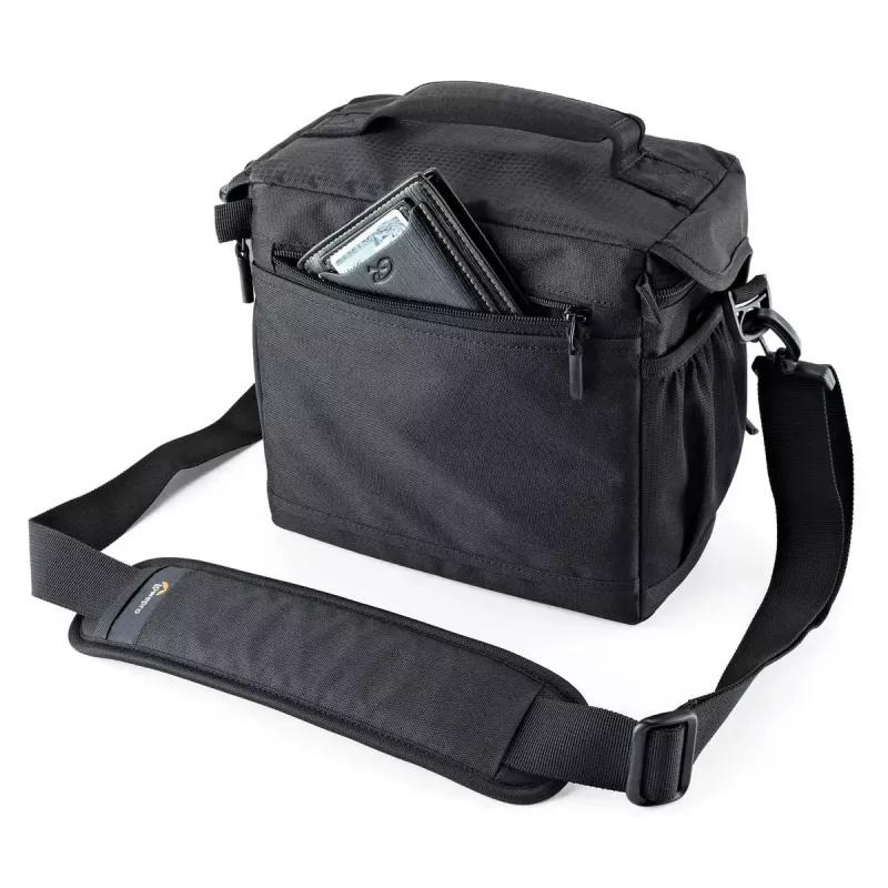 Pečių krepšys Lowepro Nova 170 AW II, juodas