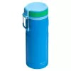 Termosas STANLEY IceFlow Bottle Twist Flip 0.47L mėlynas – dvigubos sienelės vakuuminė izoliacija 470 ml