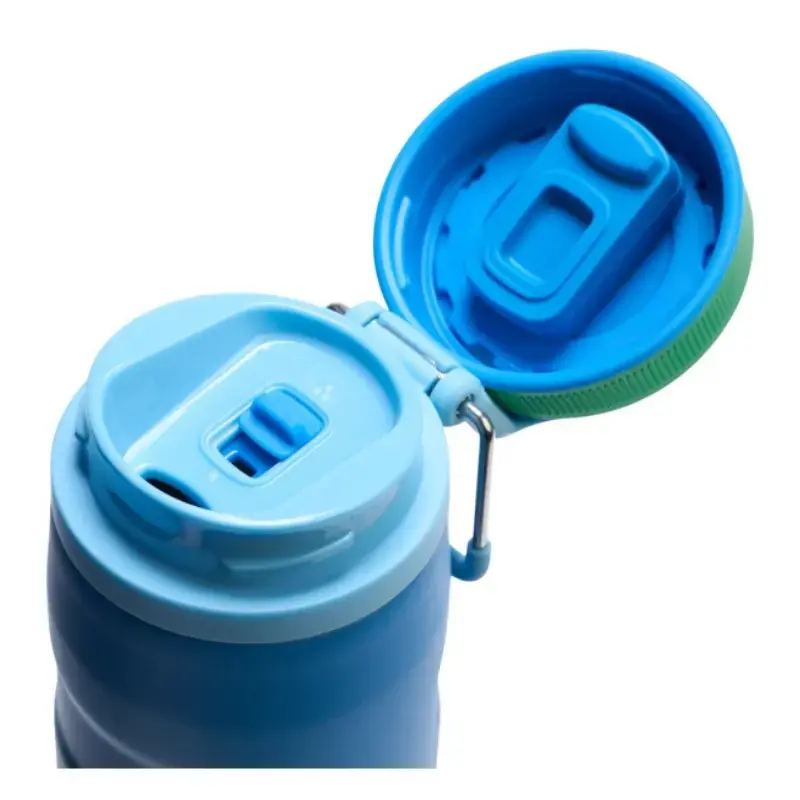 Termosas STANLEY IceFlow Bottle Twist Flip 0.47L mėlynas – dvigubos sienelės vakuuminė izoliacija 470 ml