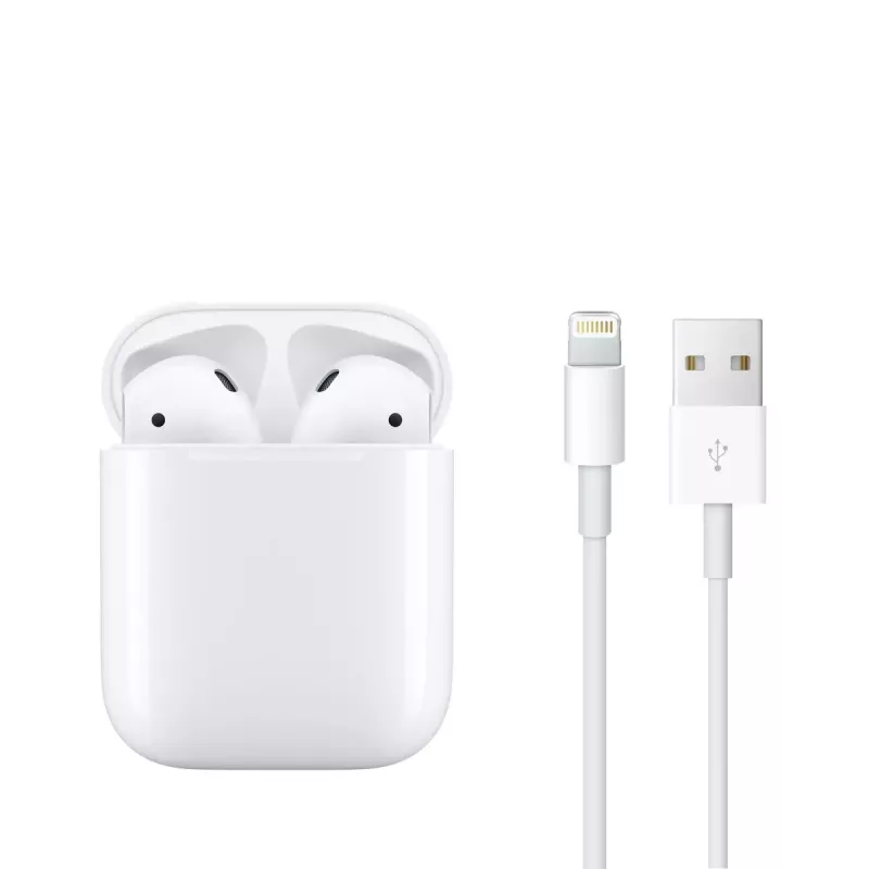 Belaidės ausinės Apple AirPods (2-osios kartos)