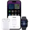 Belaidės ausinės Apple AirPods (2-osios kartos)