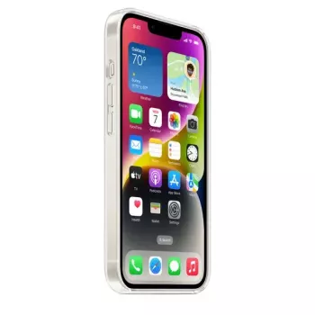 Dėklas Clear Case Apple iPhone 14 Skaidrus su MagSafe
