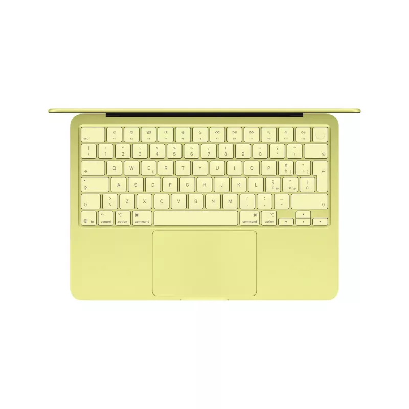 Nešiojamas kompiuteris Apple MacBook Neo 13 colių — A18 Pro (6 branduolių CPU, 5 branduolių GPU), 8 GB RAM, 512 GB SSD, Touch ID, Lime