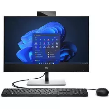 Visame viename kompiuteris HP ProOne 440 G9 – Intel Core i7-14700T, 16 GB RAM, 512 GB SSD, 23,8 colių ekranas