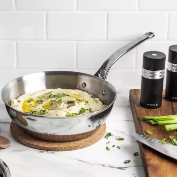 Keptuvė wok de Buyer 3736.24 Apvali Nerūdijantis Plienas 24 cm