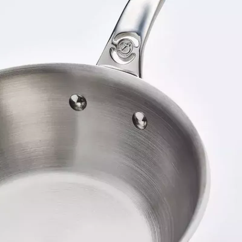 Keptuvė wok de Buyer 3736.24 Apvali Nerūdijantis Plienas 24 cm