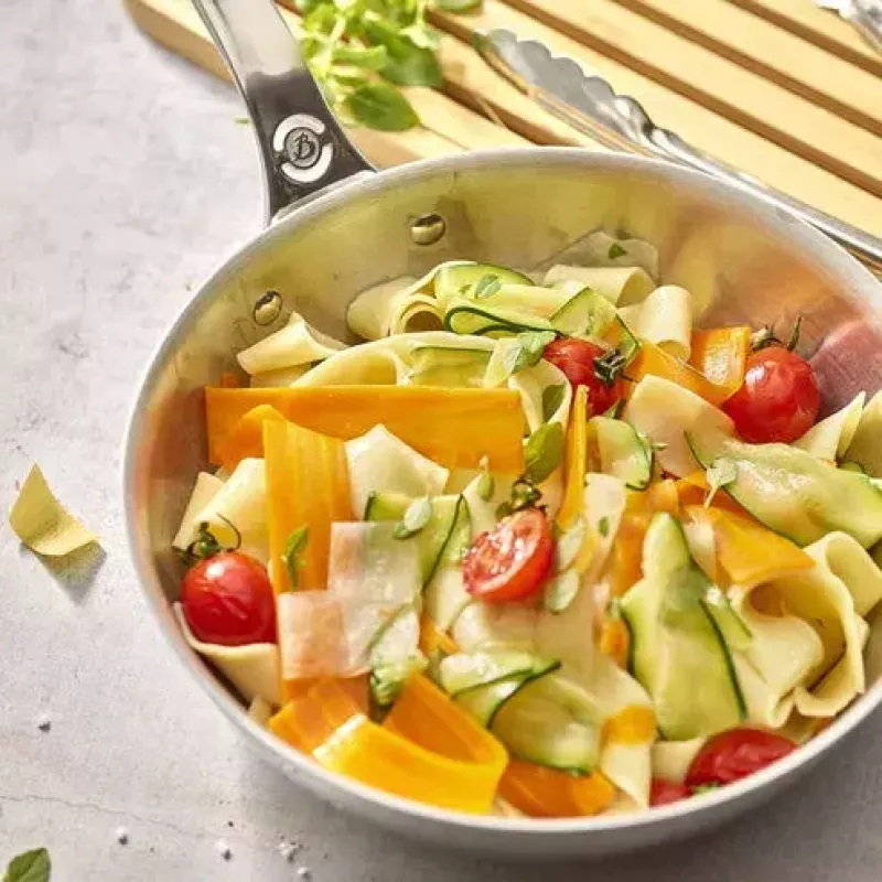 Keptuvė wok de Buyer 3736.24 Apvali Nerūdijantis Plienas 24 cm