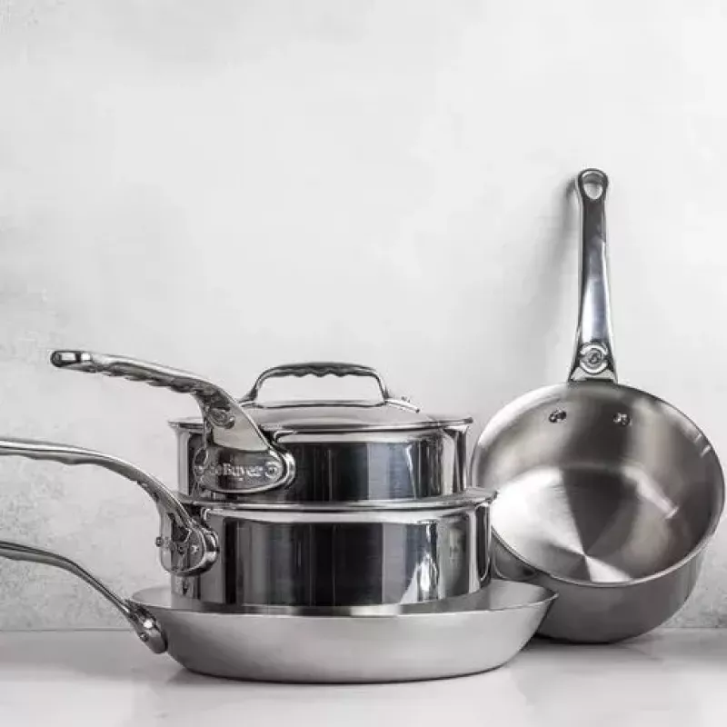 Apvalus nerūdijančio plieno puodas de Buyer Affinity 1.7 L
