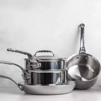 Apvalus nerūdijančio plieno puodas de Buyer Affinity 3,4 L