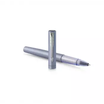 Parker Vector XL rašiklis su voleliu, mėlynai sidabrinis, nerūdijantis plienas